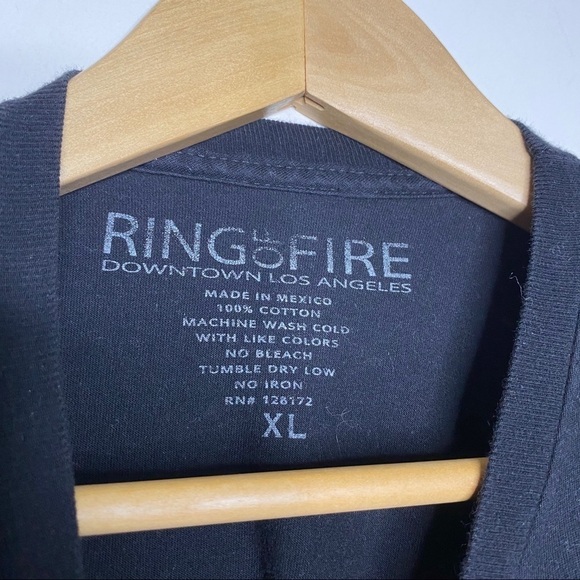 Ring of Fire Los Angeles 76 Graphic T-Shirt XL - Picture 2 of 5